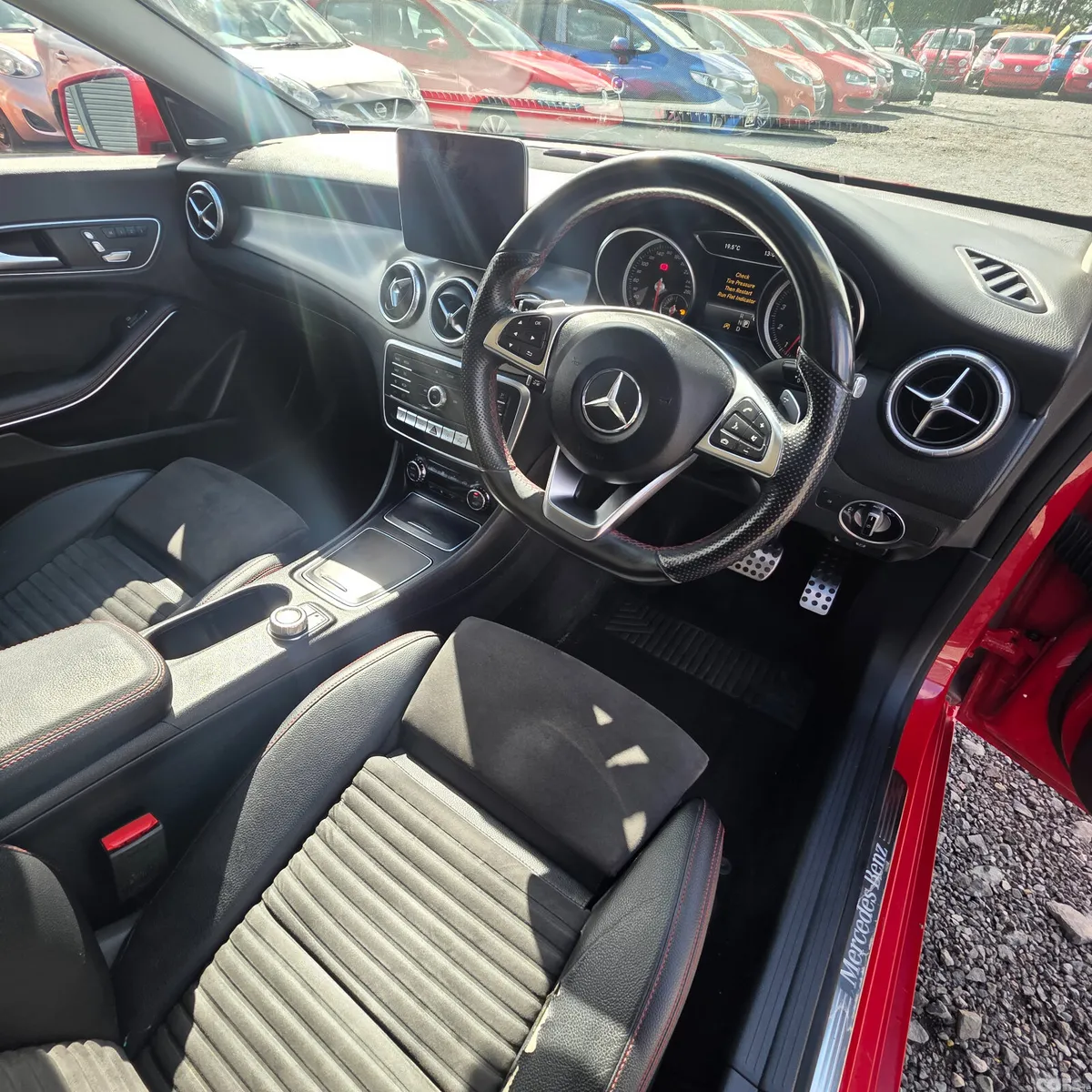 Mercedes-Benz CLA Estate, Petrol, 2017, Red