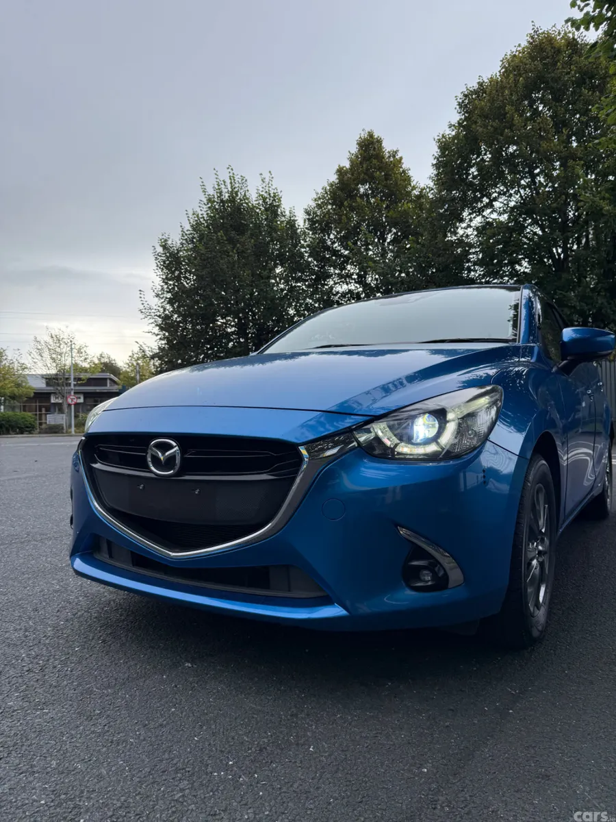 Mazda Demio Hatchback, Petrol, 2017, Blue
