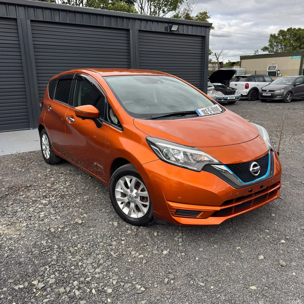 Nissan Note Hatchback, Petrol Hybrid, 2018, Orange