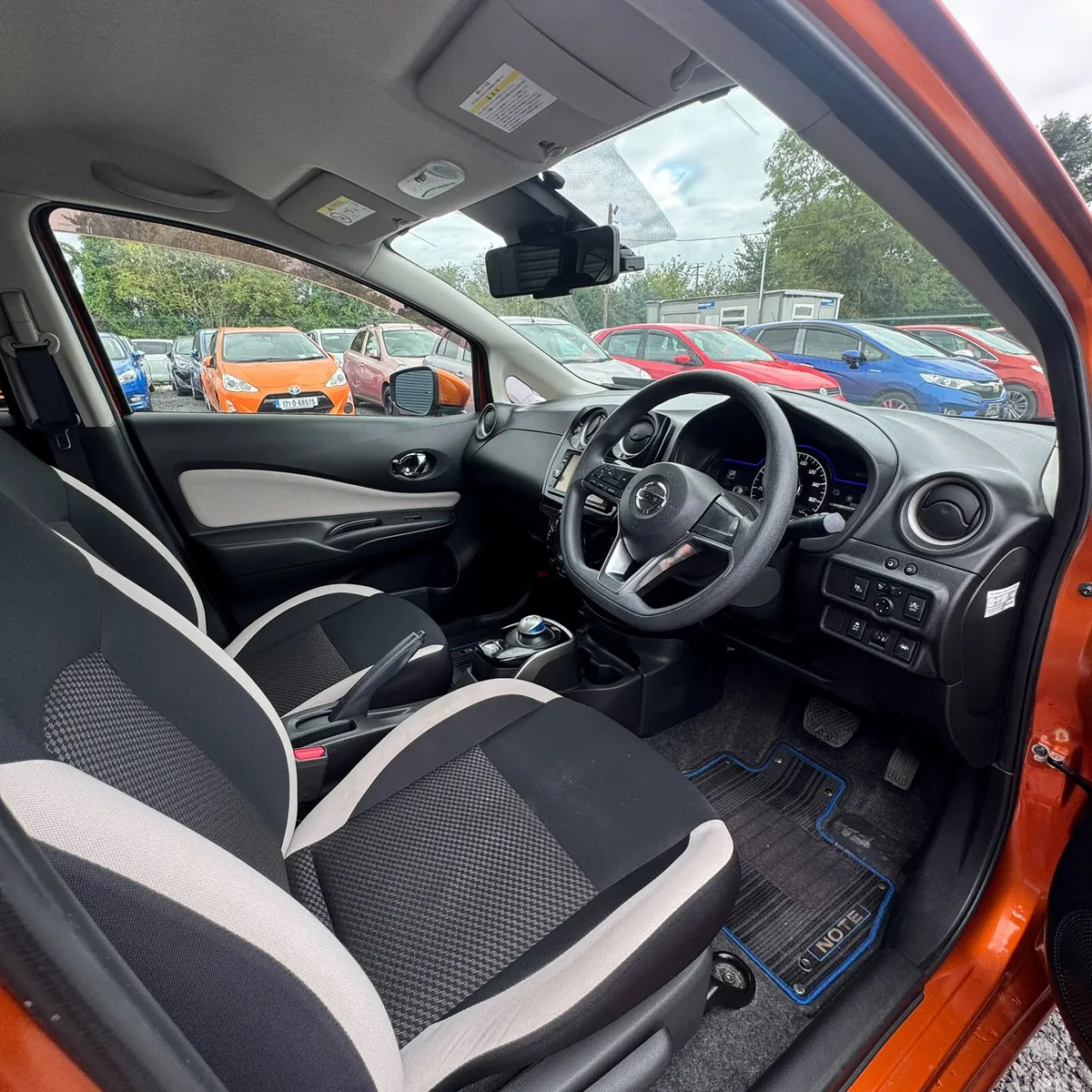 Nissan Note Hatchback, Petrol Hybrid, 2018, Orange
