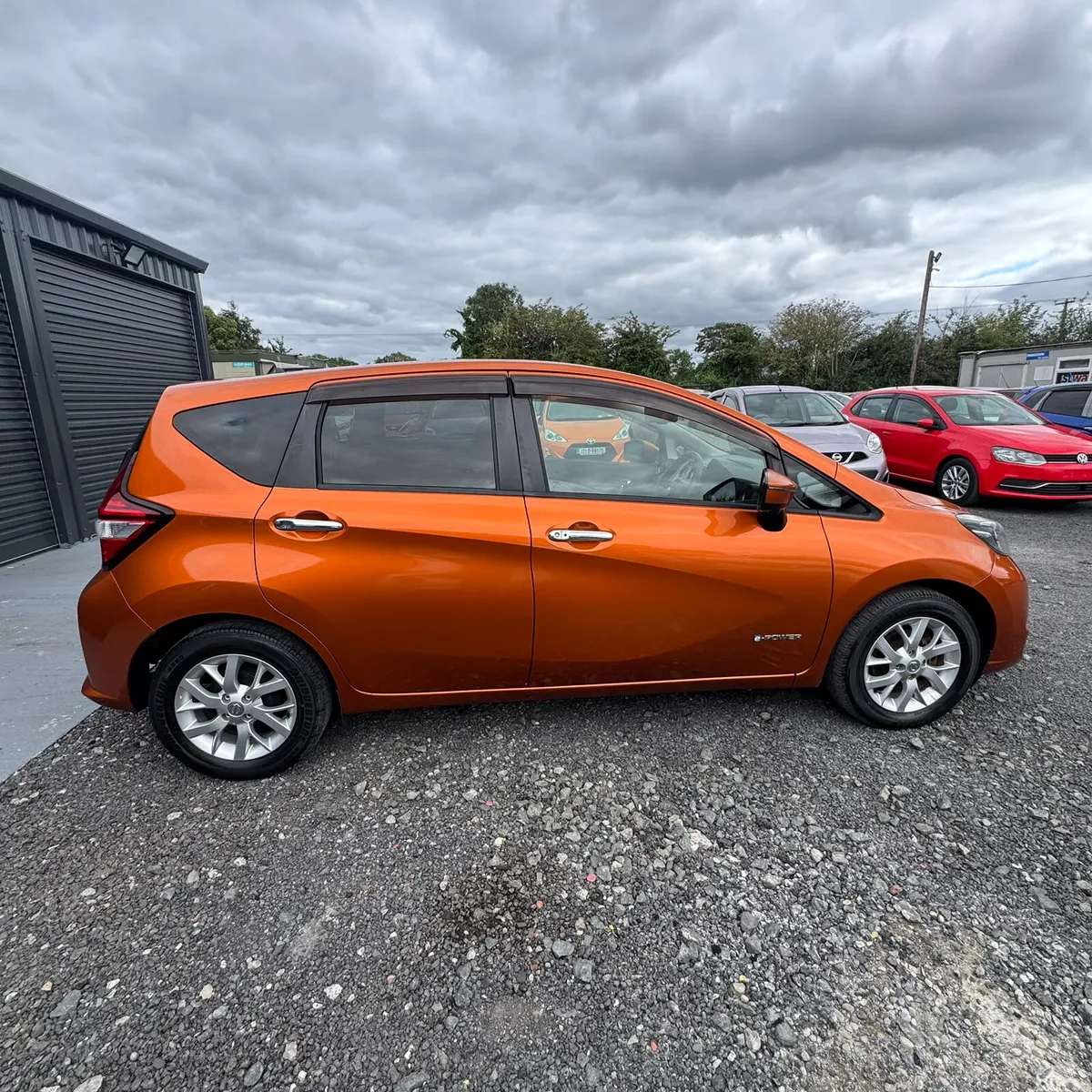 Nissan Note Hatchback, Petrol Hybrid, 2018, Orange