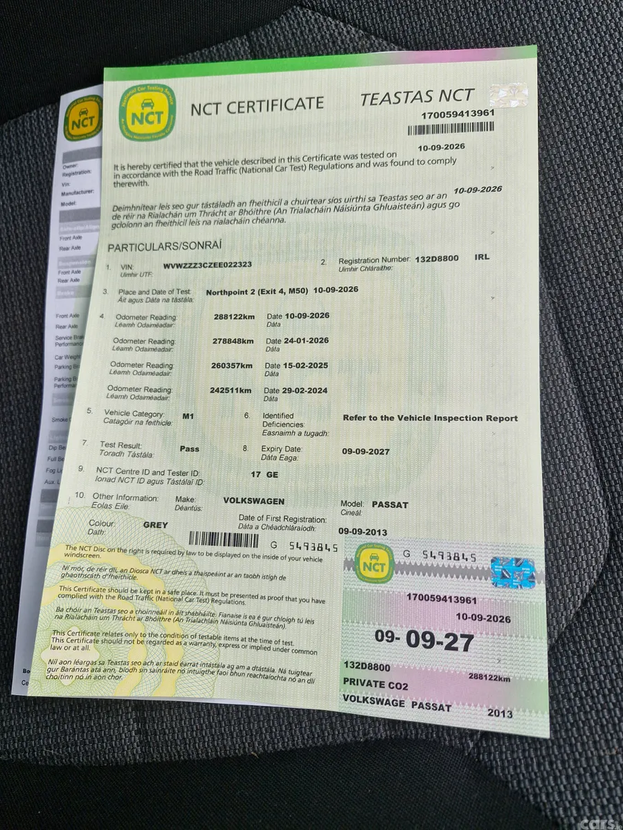 Volkswagen Passat Estate, Diesel, 2013, Grey