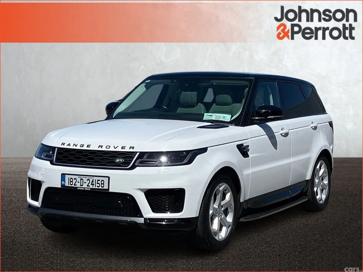 Land Rover Range Rover Sport SUV, Petrol Plug-in Hybrid, 2018, White
