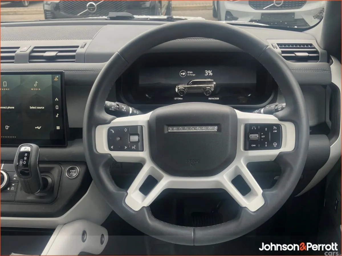 Land Rover Defender SUV, Petrol Plug-in Hybrid, 2025, White