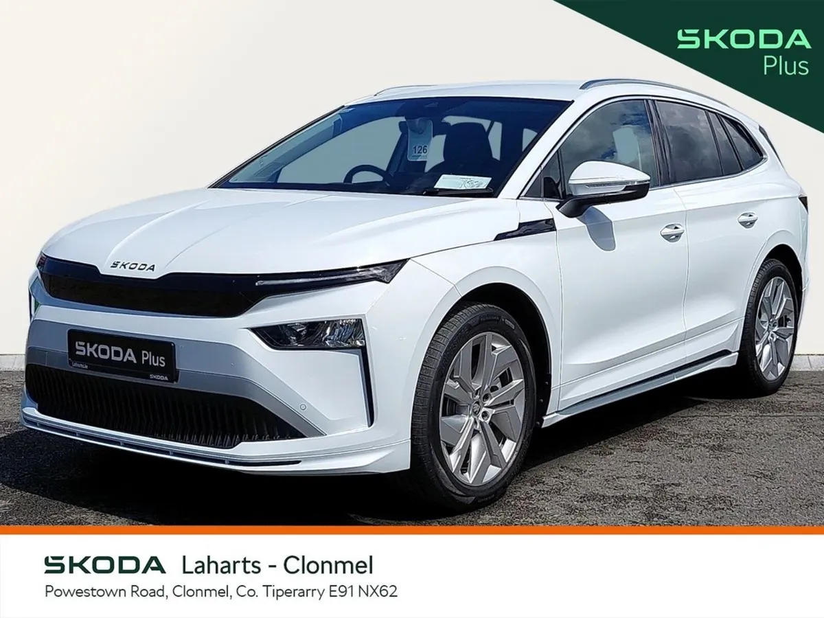 Skoda Enyaq SUV, Electric, 2026, White
