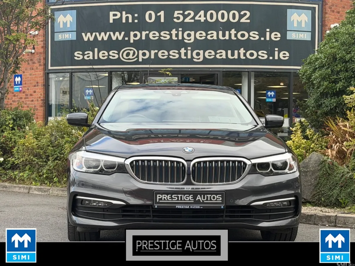 BMW 5-Series Saloon, Petrol Plug-in Hybrid, 2019, Grey