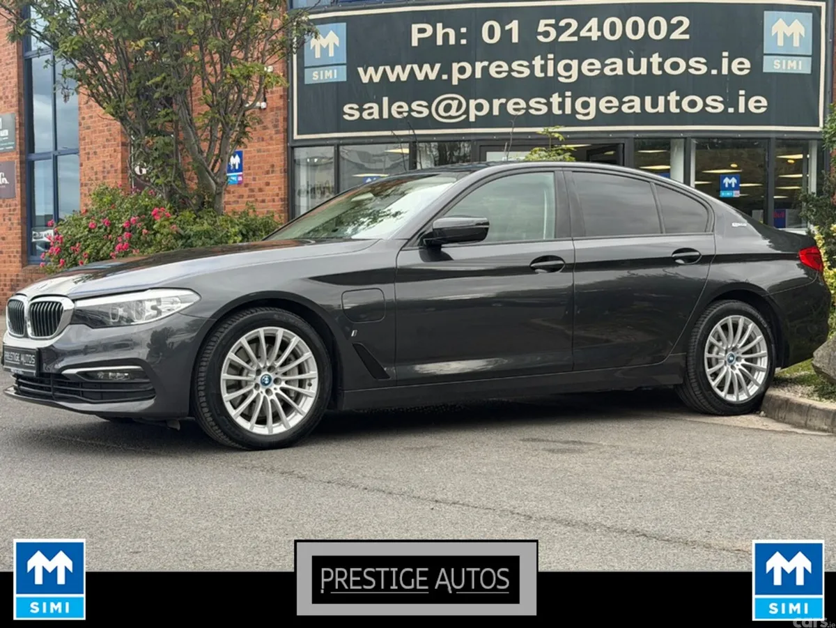 BMW 5-Series Saloon, Petrol Plug-in Hybrid, 2019, Grey
