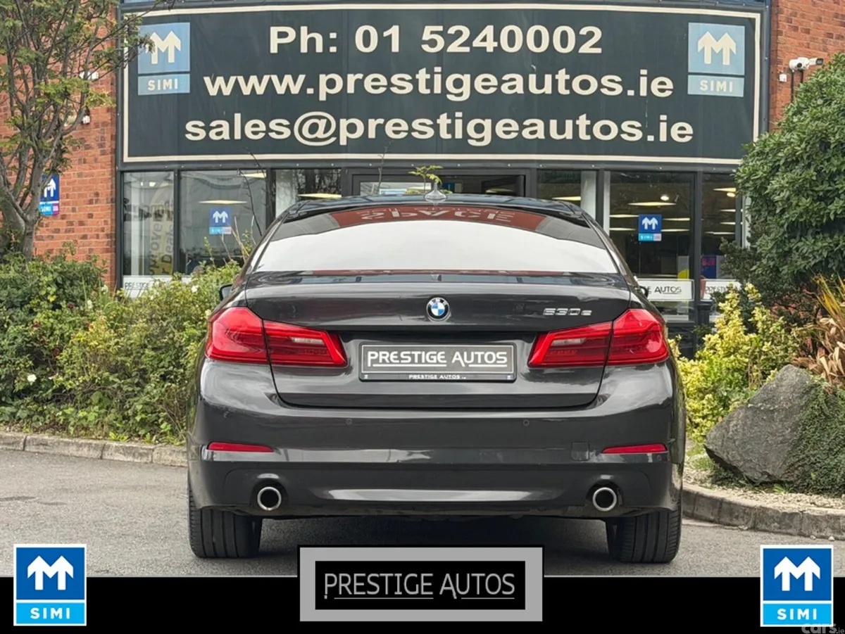 BMW 5-Series Saloon, Petrol Plug-in Hybrid, 2019, Grey