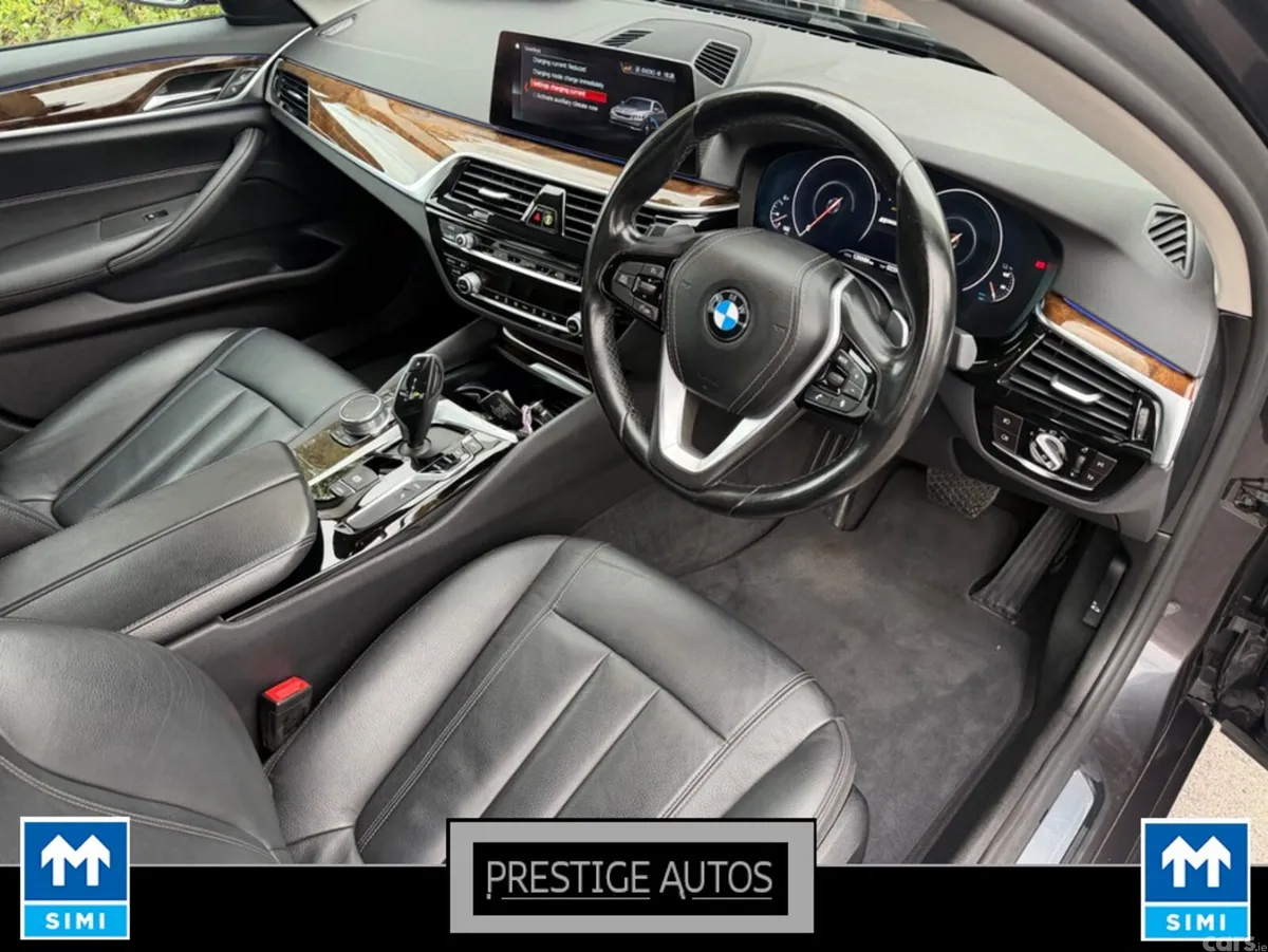 BMW 5-Series Saloon, Petrol Plug-in Hybrid, 2019, Grey