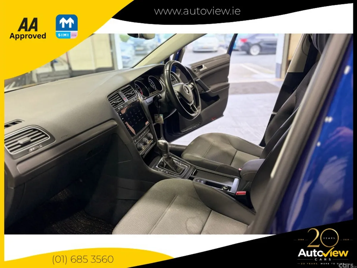 Volkswagen Golf Estate, Petrol, 2018, Blue