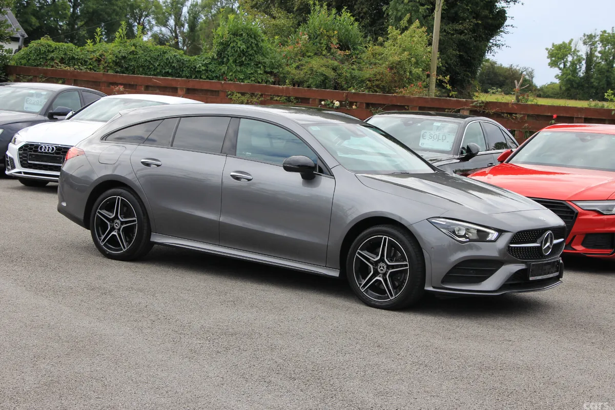 Mercedes-Benz CLA Estate, Petrol Plug-in Hybrid, 2022, Grey