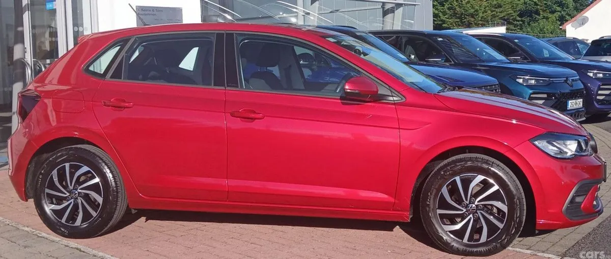 Volkswagen Polo Hatchback, Petrol, 2023, Red