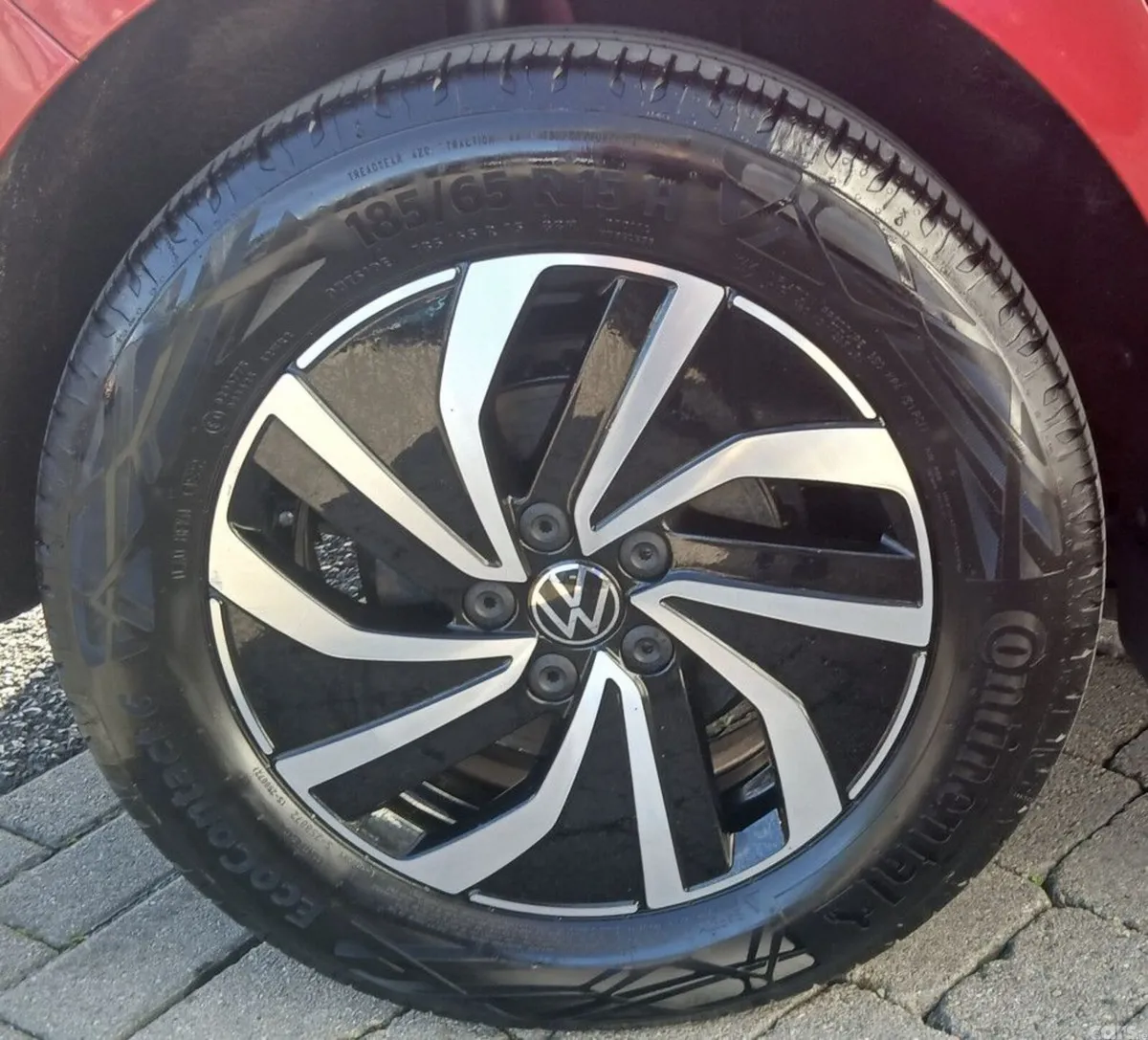 Volkswagen Polo Hatchback, Petrol, 2023, Red