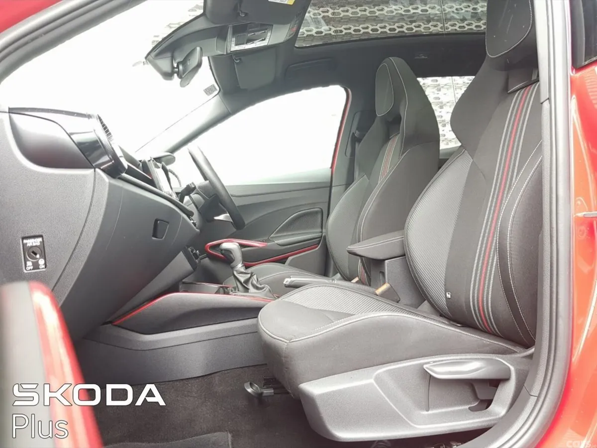 Skoda Fabia Hatchback, Petrol, 2024, Red