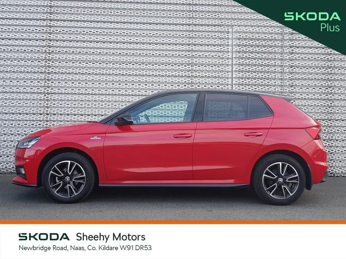 Skoda Fabia Hatchback, Petrol, 2024, Red