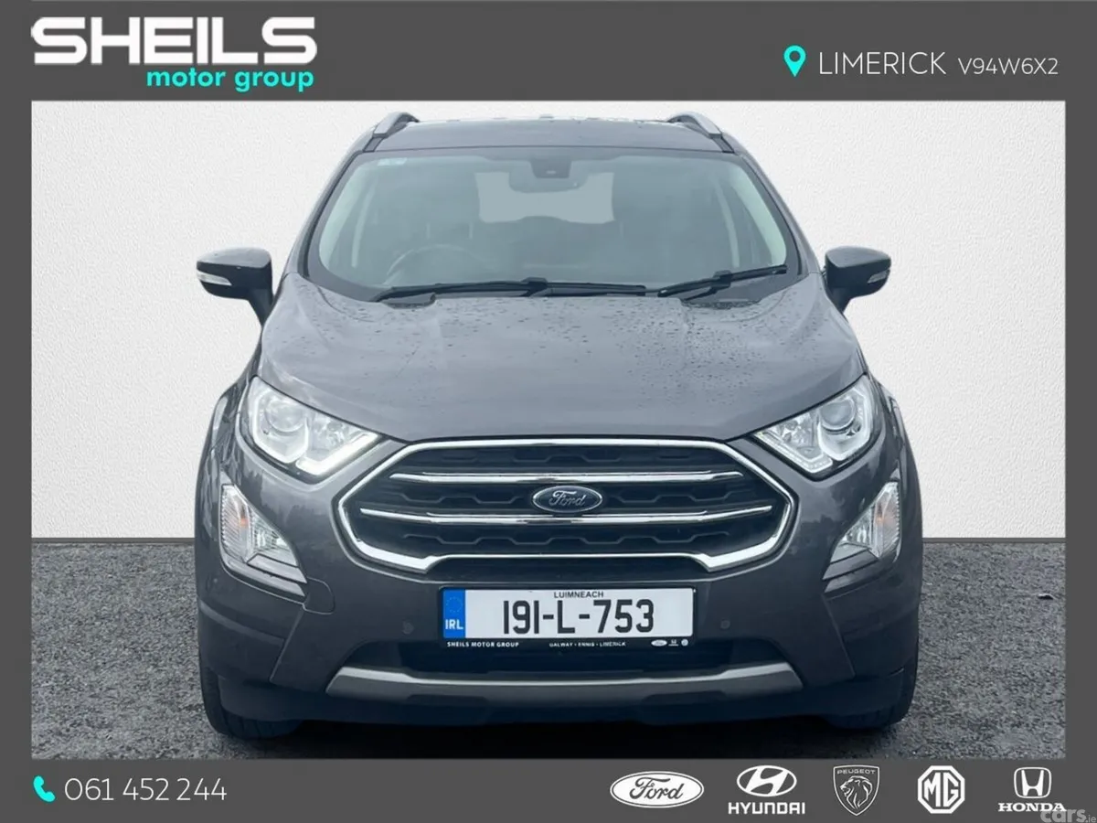 Ford EcoSport SUV, Petrol, 2019, Grey