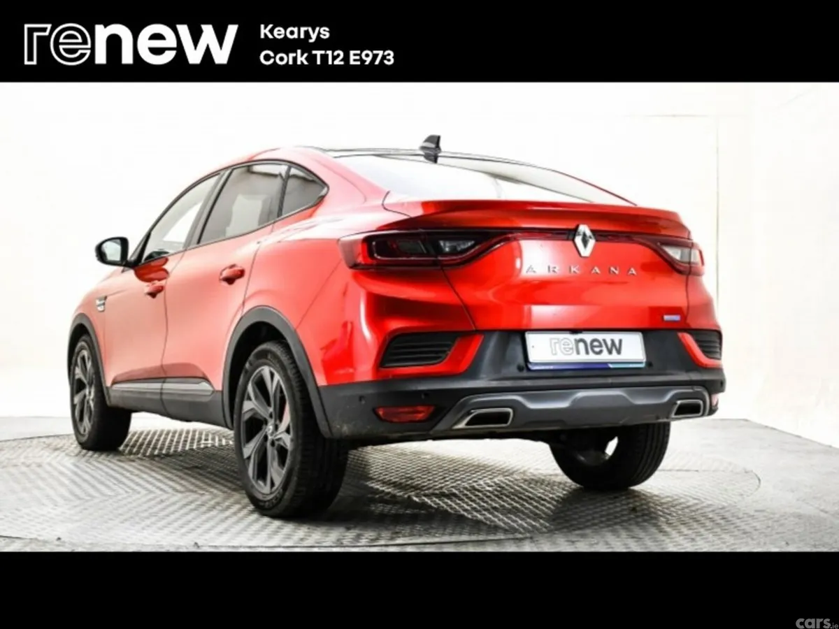 Renault Arkana SUV, Petrol Hybrid, 2023, Red