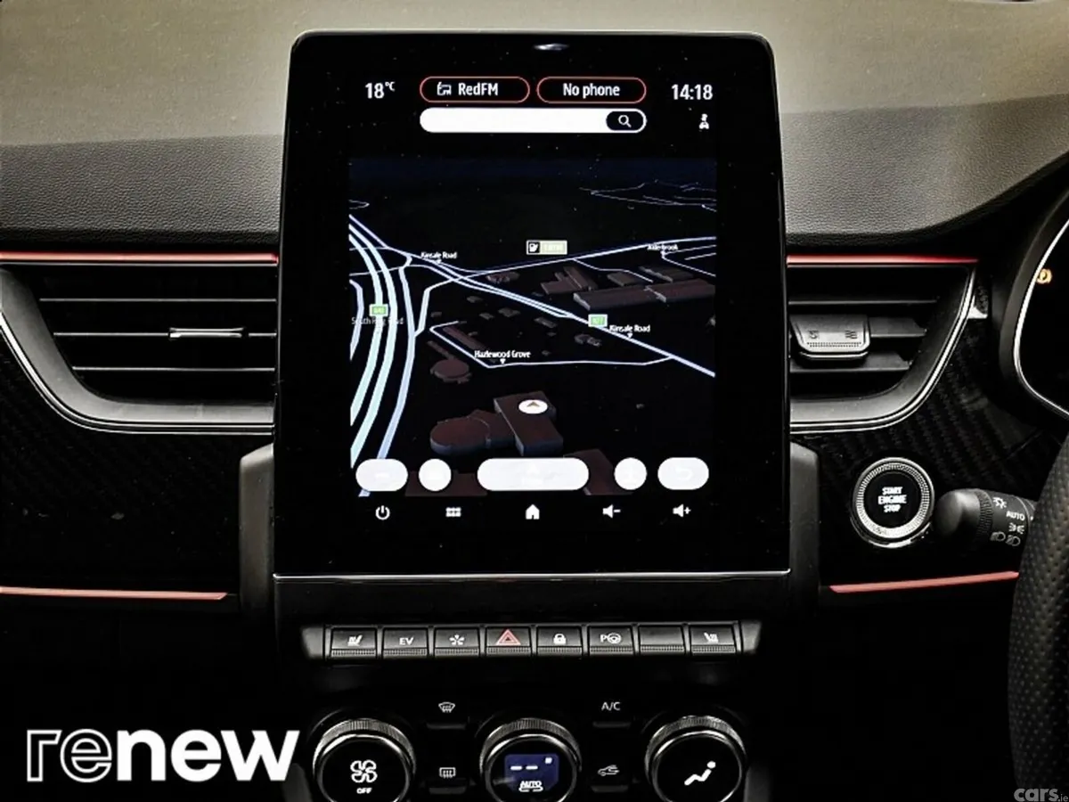 Renault Arkana SUV, Petrol Hybrid, 2022, Red