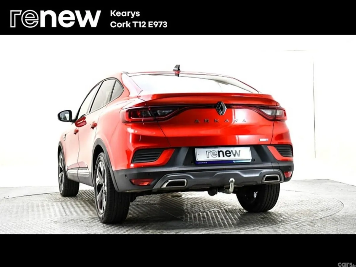 Renault Arkana SUV, Petrol Hybrid, 2022, Red