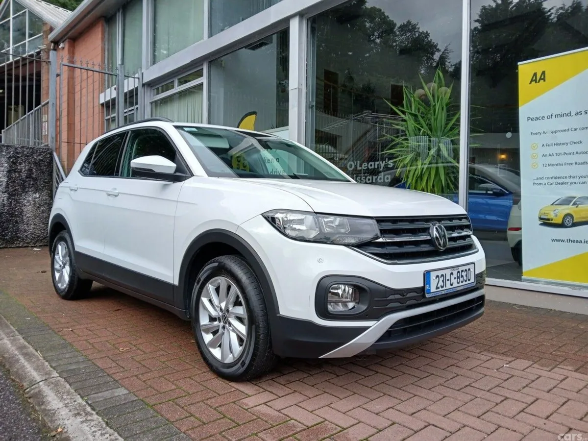 Volkswagen T-Cross SUV, Petrol, 2023, White