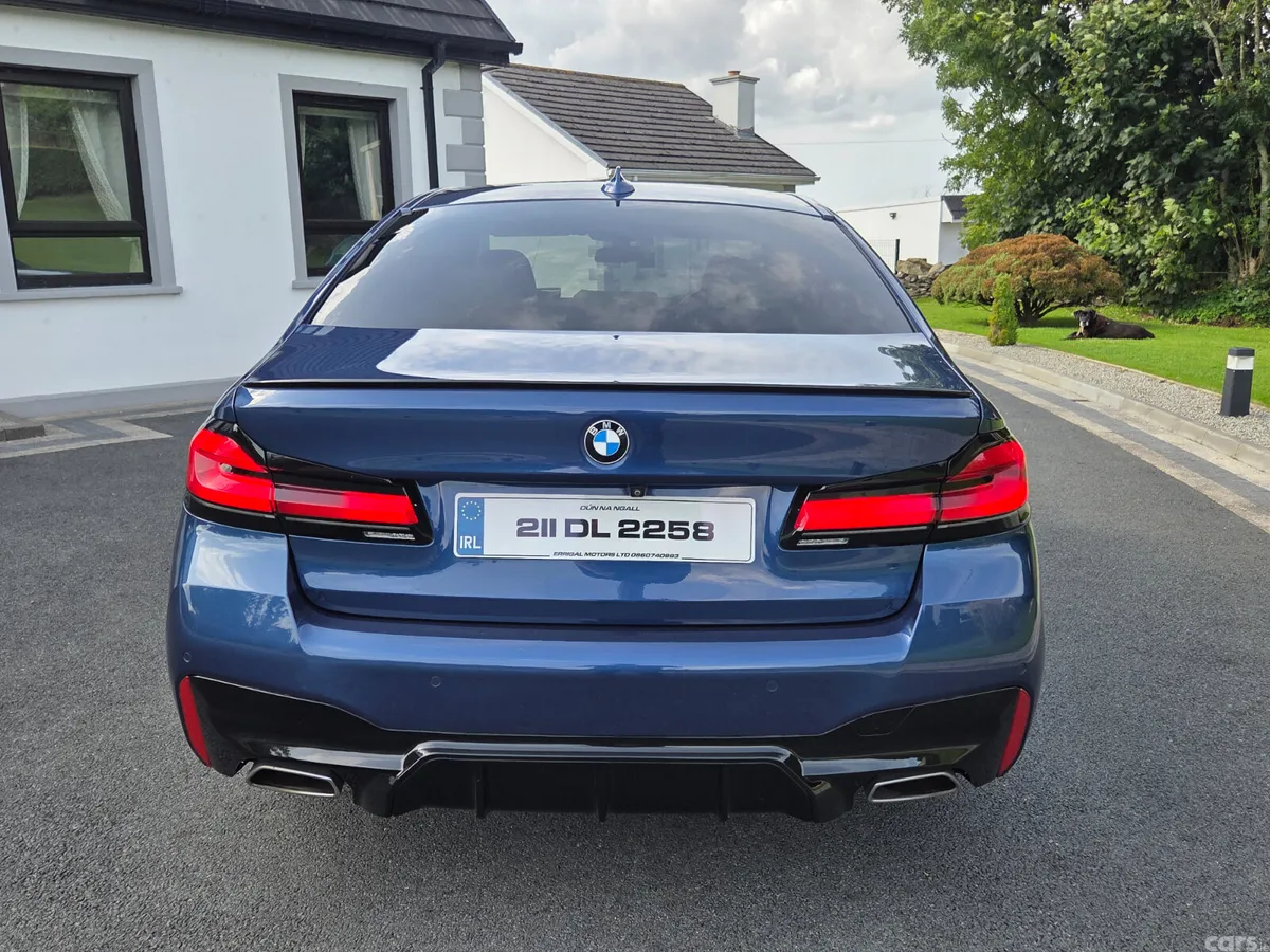 BMW 5-Series Saloon, Diesel, 2021, Blue