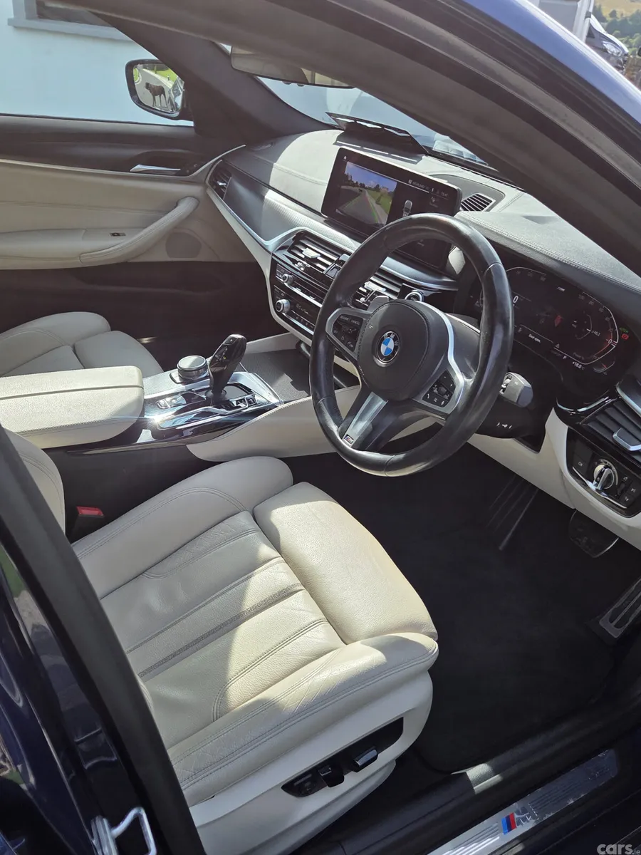 BMW 5-Series Saloon, Diesel, 2021, Blue