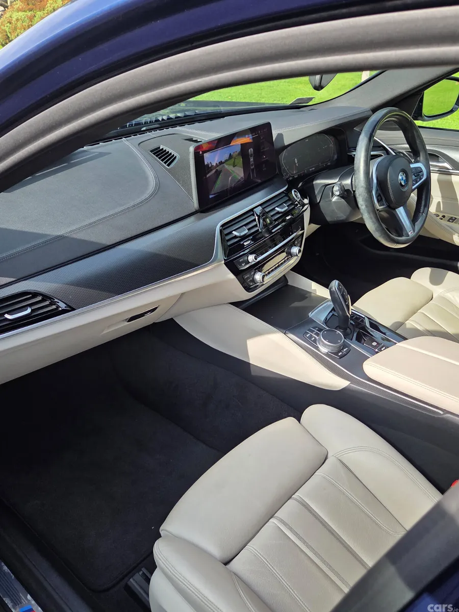 BMW 5-Series Saloon, Diesel, 2021, Blue