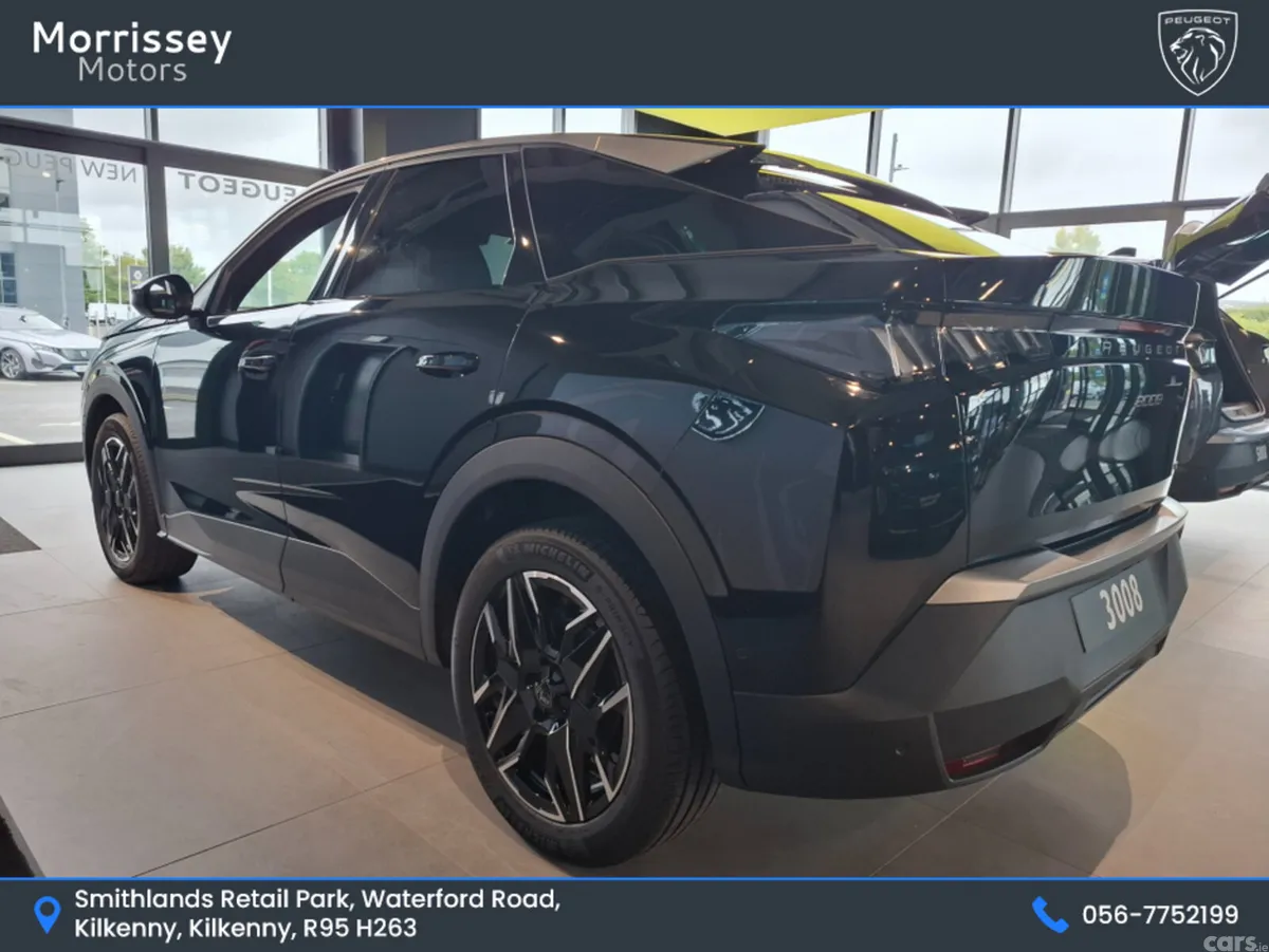 Peugeot 3008 SUV, Petrol Hybrid, 2026, Black