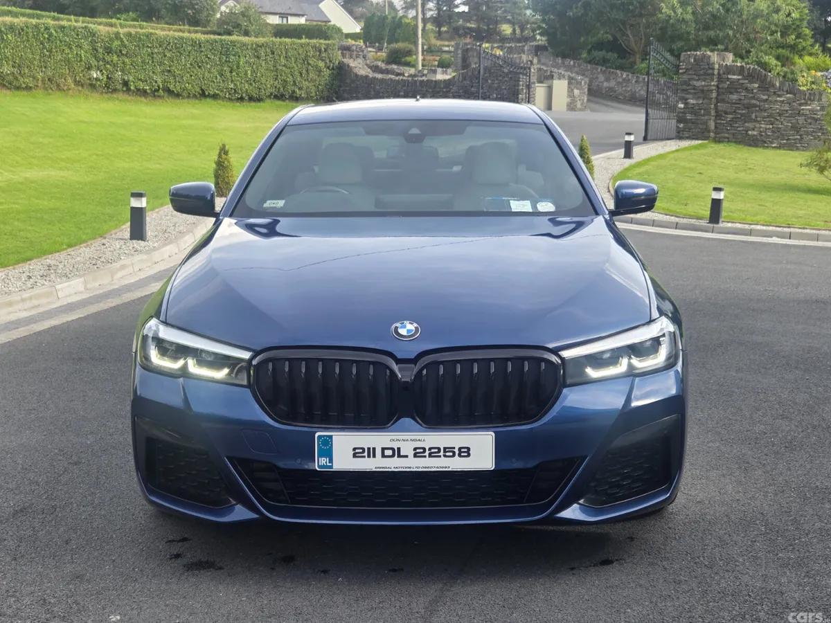 BMW 5-Series Saloon, Diesel, 2021, Blue