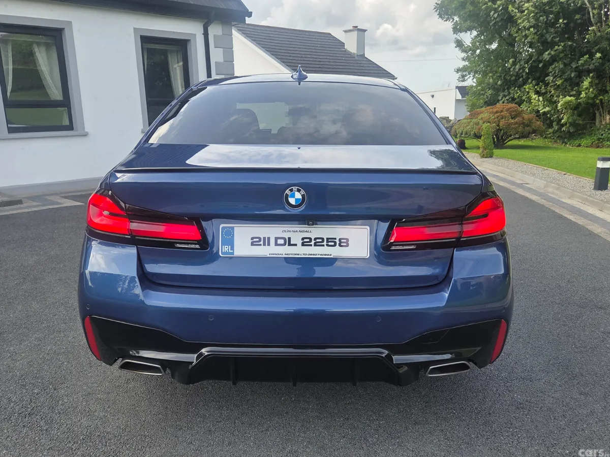 BMW 5-Series Saloon, Diesel, 2021, Blue