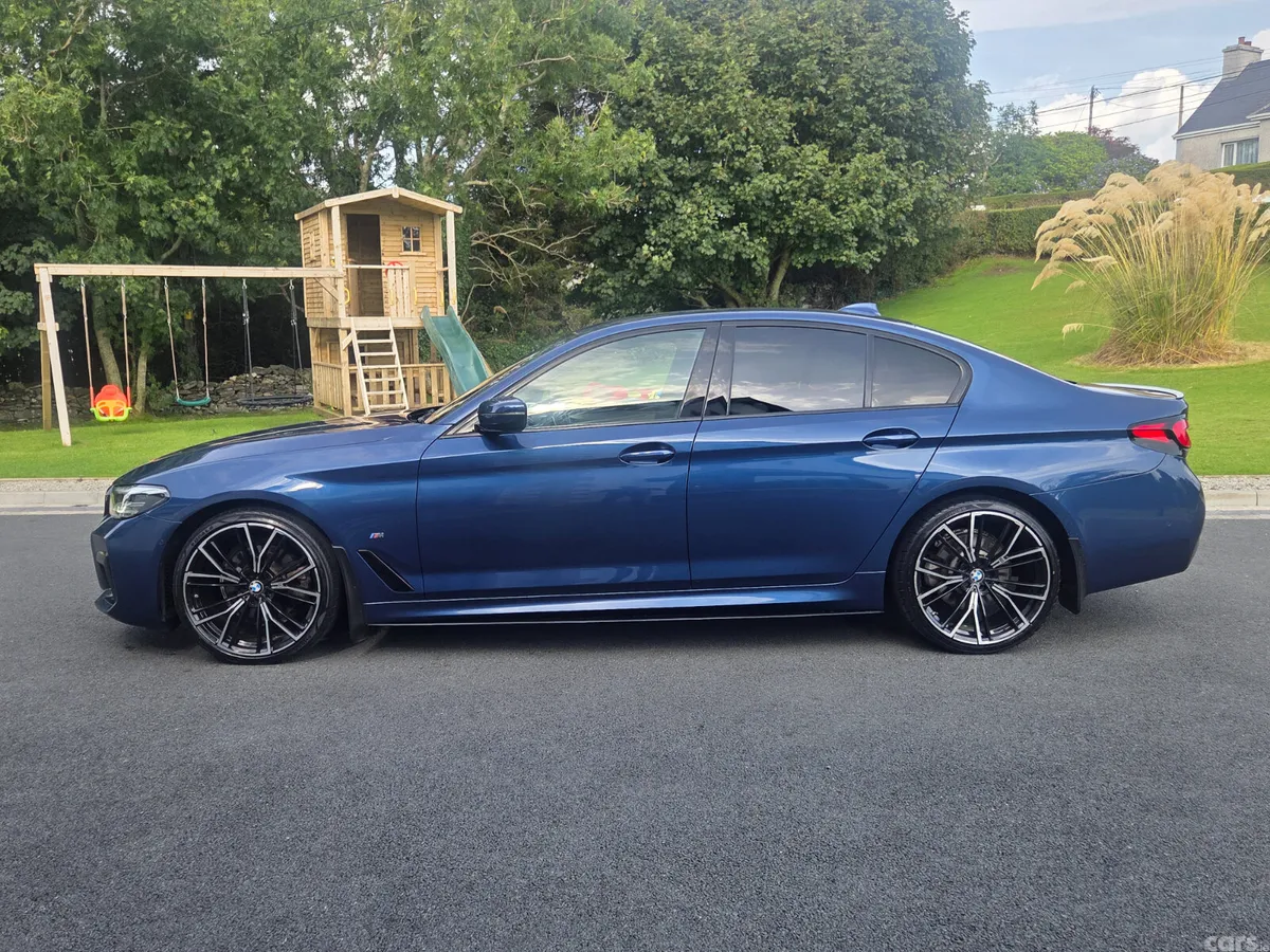 BMW 5-Series Saloon, Diesel, 2021, Blue