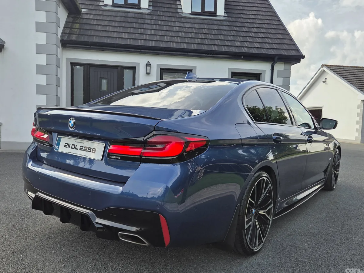 BMW 5-Series Saloon, Diesel, 2021, Blue