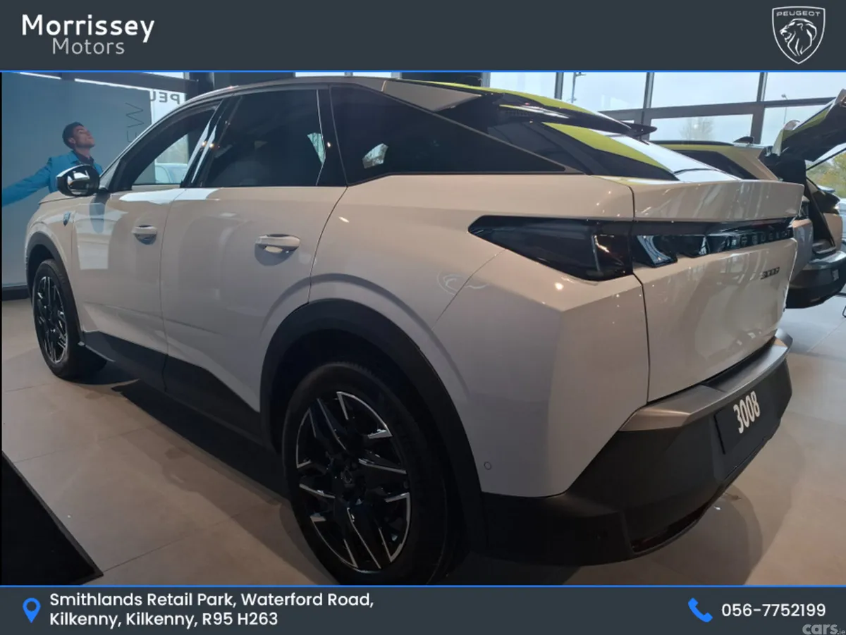Peugeot 3008 SUV, Petrol Hybrid, 2026, White