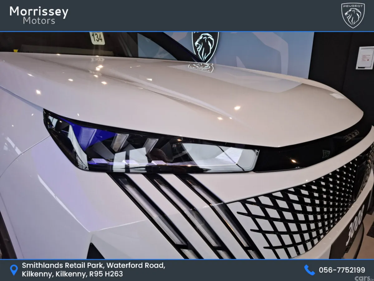 Peugeot 3008 SUV, Petrol Hybrid, 2026, White