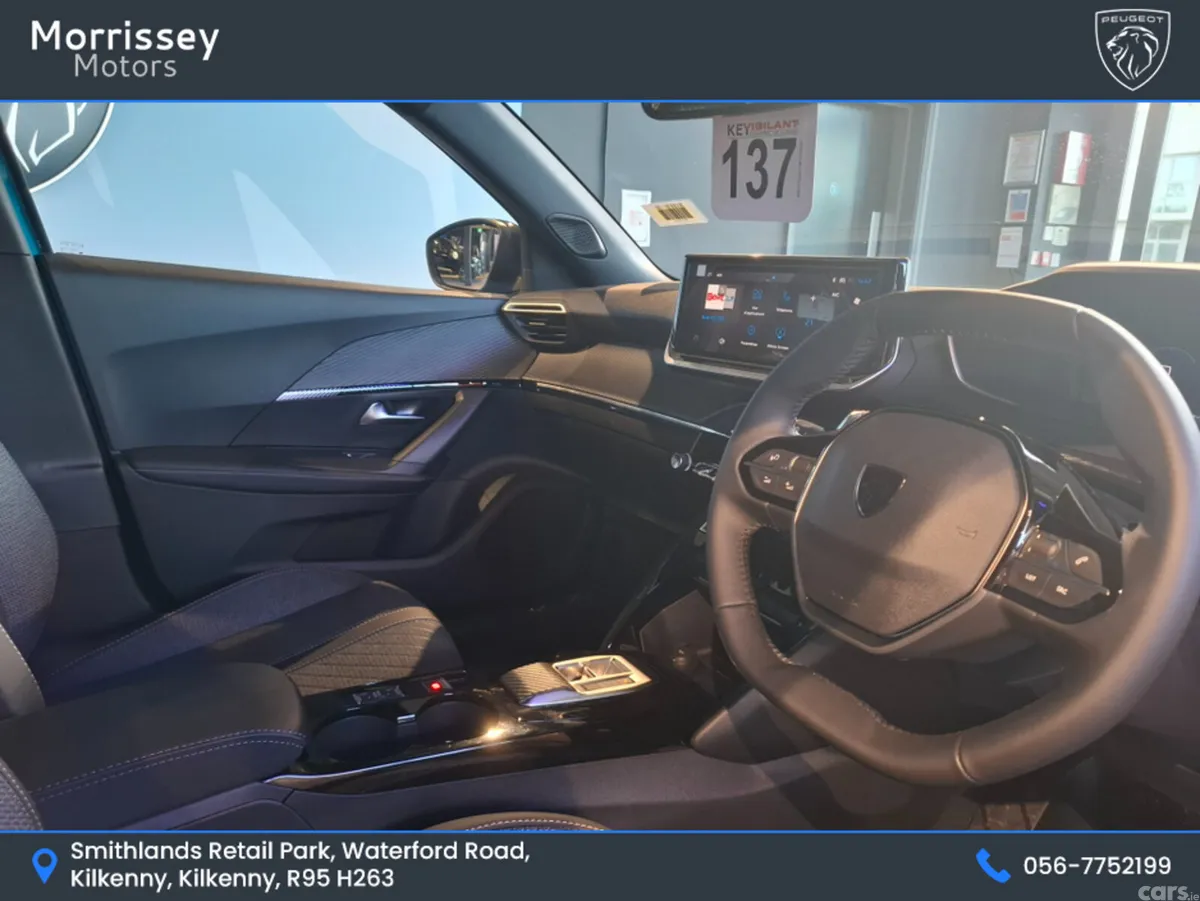 Peugeot 2008 SUV, Petrol Hybrid, 2026, Blue