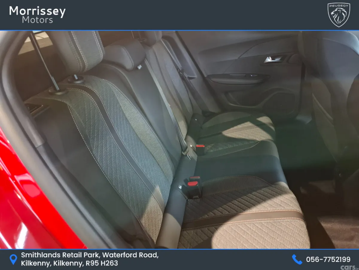 Peugeot 2008 SUV, Petrol Hybrid, 2026, Red