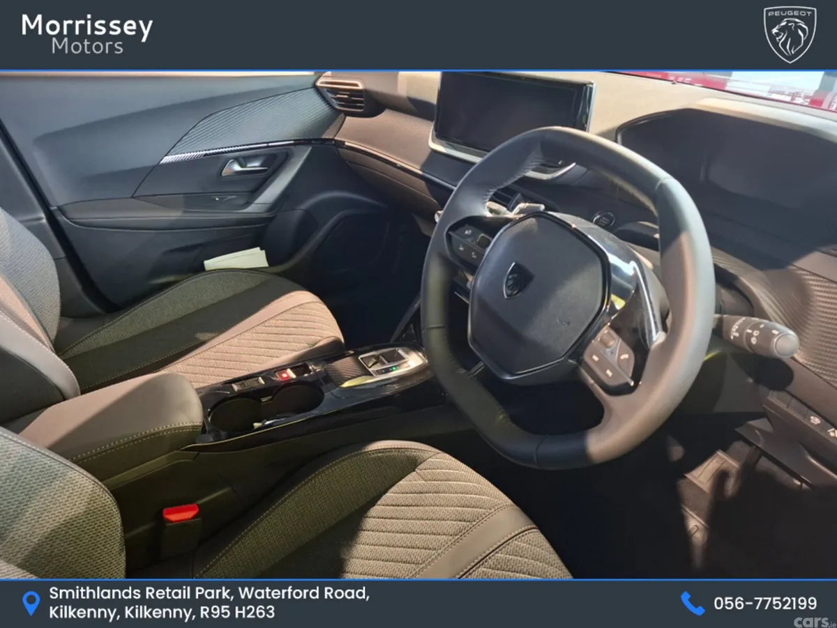 Peugeot 2008 SUV, Petrol Hybrid, 2026, Red