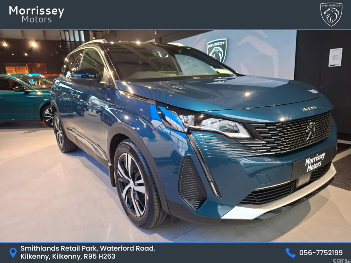 Peugeot 3008 MPV, Petrol Hybrid, 2024, Blue