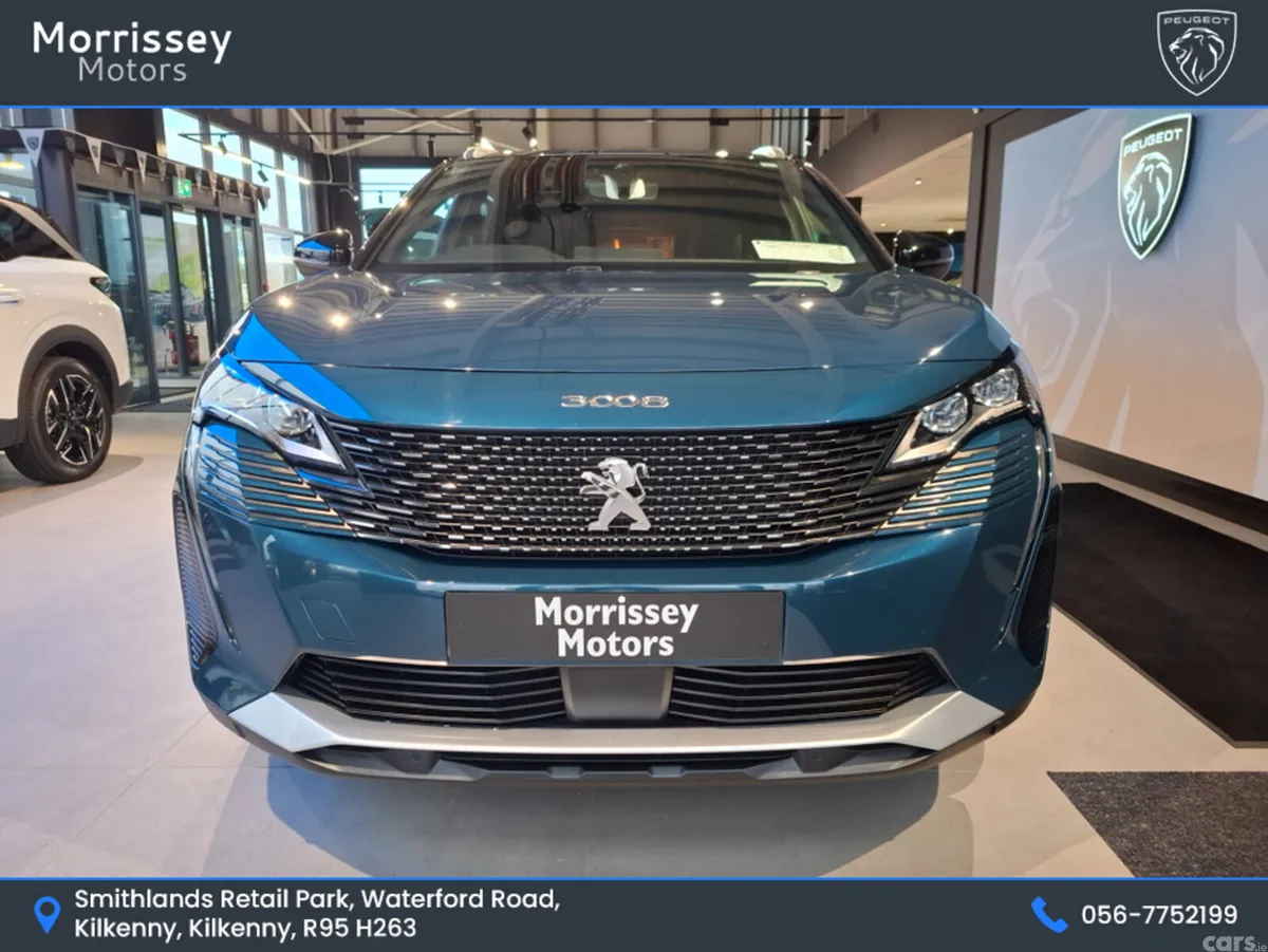 Peugeot 3008 MPV, Petrol Hybrid, 2024, Blue