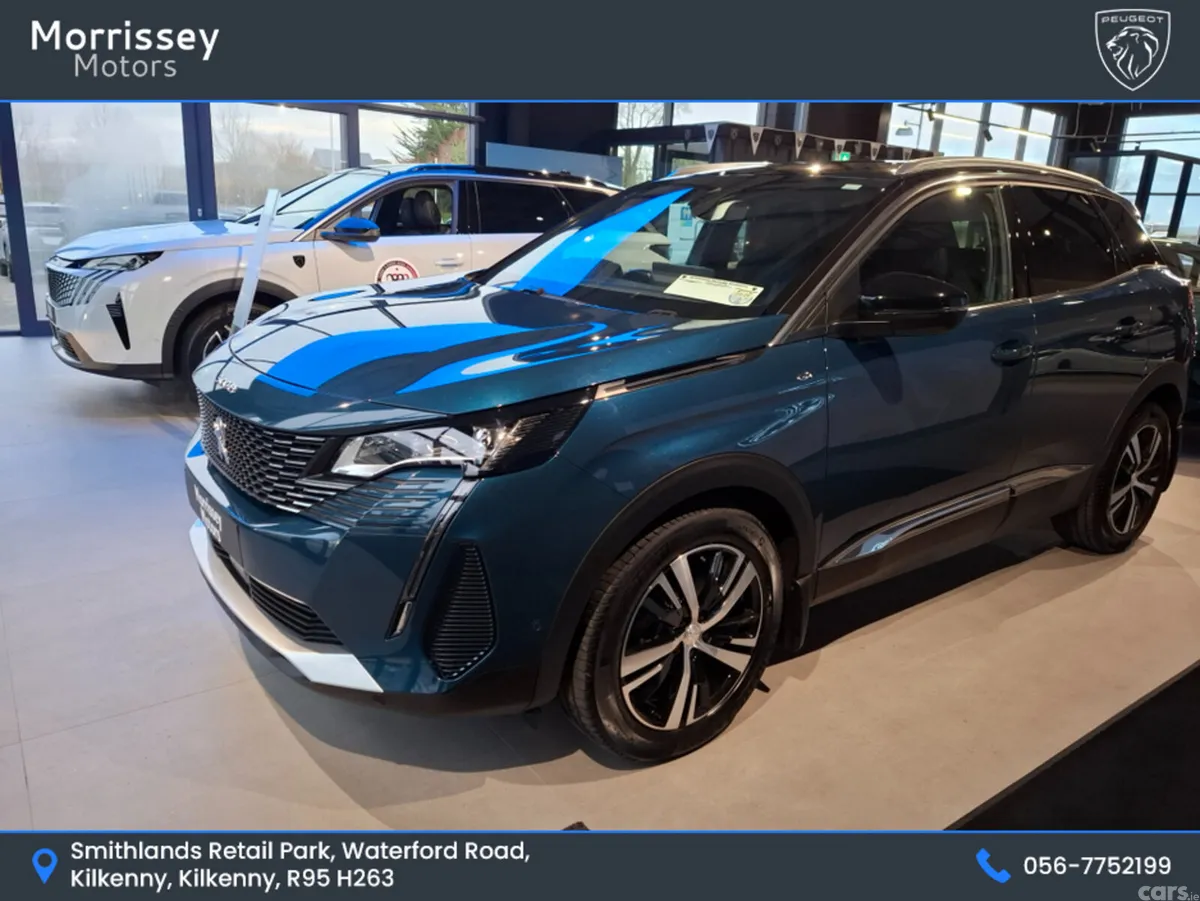 Peugeot 3008 MPV, Petrol Hybrid, 2024, Blue