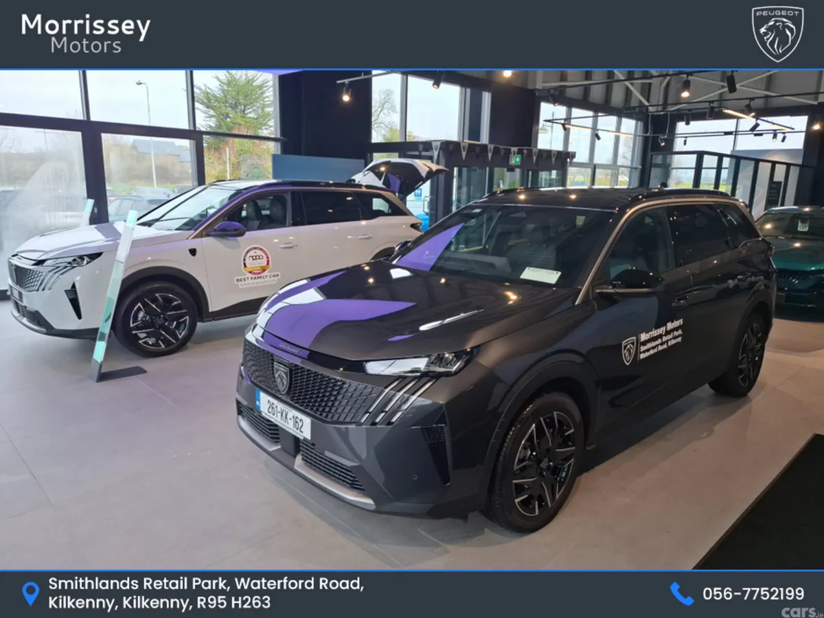 Peugeot 5008 MPV, Petrol Hybrid, 2026, Grey