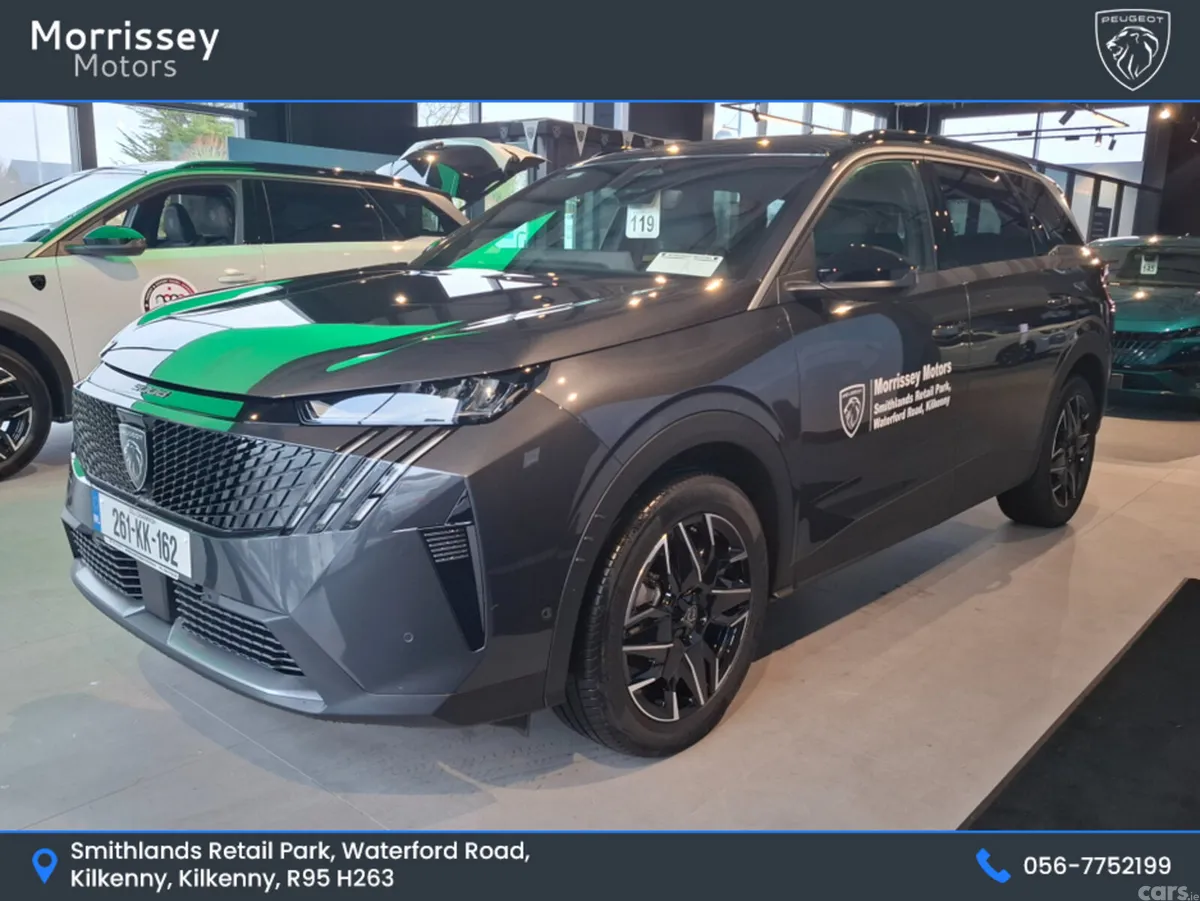 Peugeot 5008 MPV, Petrol Hybrid, 2026, Grey
