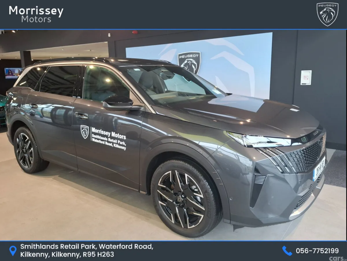 Peugeot 5008 MPV, Petrol Hybrid, 2026, Grey