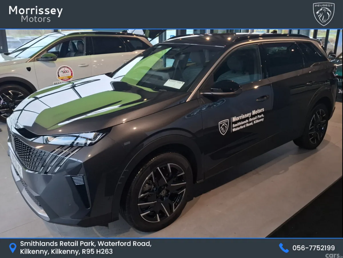 Peugeot 5008 MPV, Petrol Hybrid, 2026, Grey