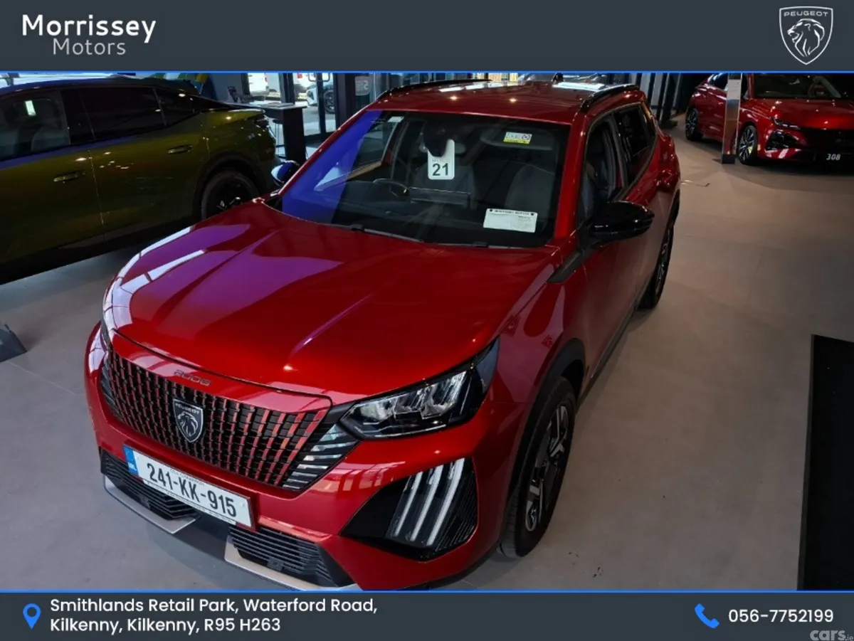 Peugeot 2008 MPV, Petrol, 2024, Red