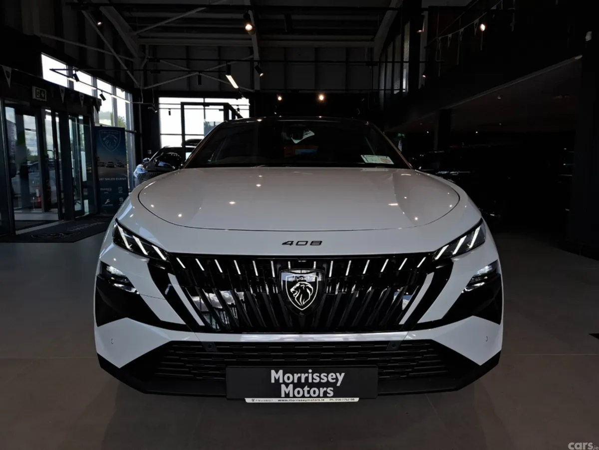 Peugeot 408 Hatchback, Electric, 2026, White