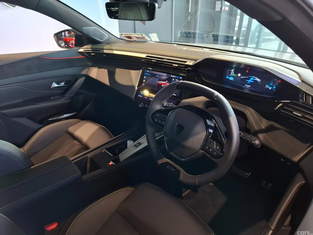 Peugeot 408 Hatchback, Electric, 2026, White