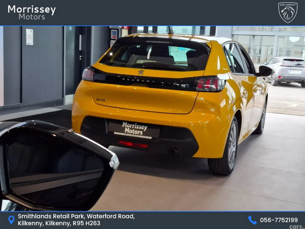 Peugeot 208 Hatchback, Petrol, 2020, Yellow