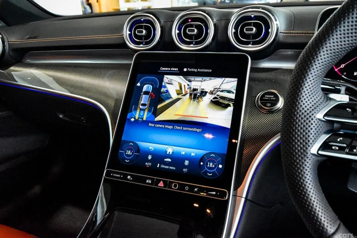 Mercedes-Benz C-Class Saloon, Diesel Hybrid, 2027, Blue