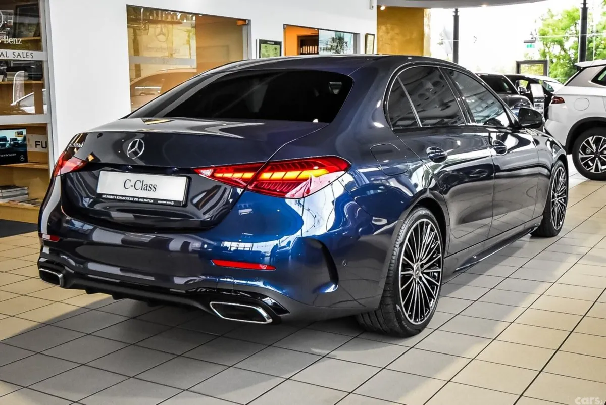 Mercedes-Benz C-Class Saloon, Diesel Hybrid, 2027, Blue